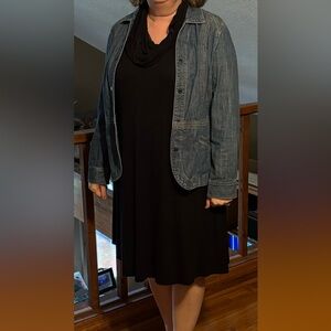 Christopher & Banks Blue Denim Jacket